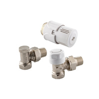 Zestaw termostatyczny grzejnikowy, kątowy