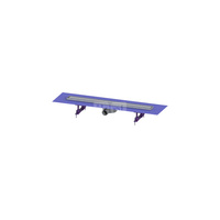 Odpływ liniowy prysznicowy Linearis Compact, L=750, odpływ boczny DN50 z matą fabrycznie zamont. + Sitko + Multistop