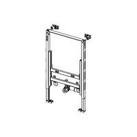 Stelaż podtynkowy do bidetu TECE profil, 820 x 500 x 100 mm, regulacja wysokości