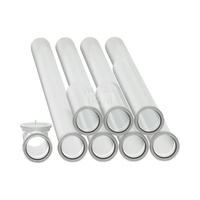 Zestaw przewodów spalinowych (2598), fi80, 10m + przewód fi80 z rewizją, PP transparentny