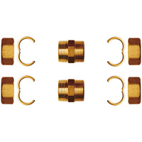 Komplet podłączeniowy rury falistej FLAMCO MEIBES, 25 (NZ)