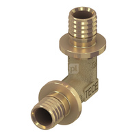 Kolano 90' TECE flex, mosiądz, 63 mm (zz x zz)