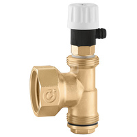 Zakończenie rozdzielacza 1"GW. Z ręcznym odpowietrznikiem.