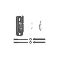 Zestaw uchwytów ściennych zmiennyWA 45-60 mm, biały