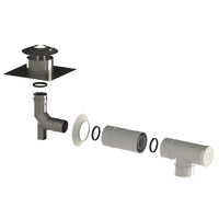 CONCEPT Rura powietrzno-spalinowa dł. 250 mm Ø 80/125 z uszczelką