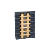 Rozdzielacz podwójny - monoblok z izolacją 6 wyjść + 6, 1"