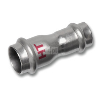 Mufa SANHA NiroSan Press Industry redukcja, stal nierdzewna, 22 mm x 15 mm (zw x zw)