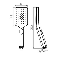 DALI WHITE Słuchawka