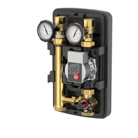 Grupa pompowa FLAMCO MEIBES GZ gazowy walcowy x GW gazowy walcowy 1 1/2 cala (40) x DN 25 Kvs5.8, z izolacją, z zaworem trójdrożnym