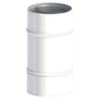 Rura TERMET 80/125 mm, długość 150 mm