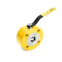 Kurek kulowy kołnierzowy do gazu WK 4a PS 40 DN 25 gw kula k.o.