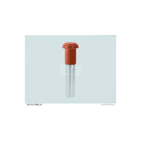 Pionowe wyprowadzenie dachowe,czerwone,fi150 mm, długość 1750 mm