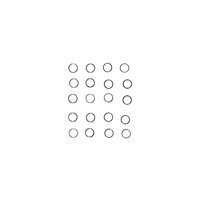 Tuleja dystan. CR/N 8/16 Bulk 10szt.