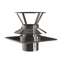 Płyta dachowa przepustowa MK ŻARY A DH KOMBI TP fi 80 mm stal nierdzewna