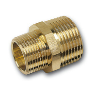 Nypel SANHA PURAFIT redukcja, mosiądz, 1 1/2'' x 1 1/4'' (GZ)