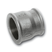 Mufa SANHA 240# redukcja, żeliwo (ocynk galwaniczny/elektrolityczny) (ocynk), 3/8'' x 1/4'' (GW)