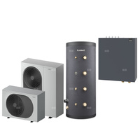 Pakiet 2 - Pompa ciepła powietrzna powietrze-woda monoblok TERMET Heat Gold 9 DC 5.9 kW 230 V + Zasobnik buforowy TERMET ENERGY 100 + Moduł hydrauliczny T-Box 13 Pro PG HP