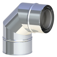 Kolano 87' TERMET fi 80/125 mm