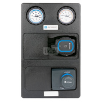 Grupa pompowa AFRISO PrimoTherm K 180-2 DN 25 AP 3-WM-SM GZ x GW 1 1/2'' x 1'', z zaworem mieszającym, z izolacją, z pompą obiegową AFRISO APH 361 25-7/180 mm, z siłownikiem arm 343 proclick