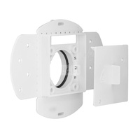 Płyta montażowa wyposażona w osłonę do tynkowania kwadratowa