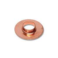 Przejściówka SANHA WBS V redukcja, Cu, 122 mm x 76,1 mm (kołnierz x lut zewnętrzny)