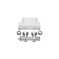 Śrubunek kątowy, podłączenie na środku50mm,