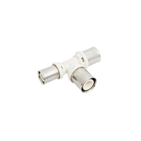 Trójnik QIK Zaprasowywany redukcja PPSU 26 mm x 20 mm x 20 mm (złącze zaprasowywane)