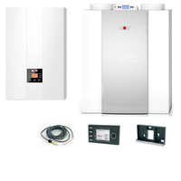 Pakiet - Kocioł gazowy jednofunkcyjny WOLF FGB-24 kondensacyjny wiszący 5.3 - 20.7 kW + Czujnik c.w.u. + RegulatorBM-2 + RekuperatorCWL 400L