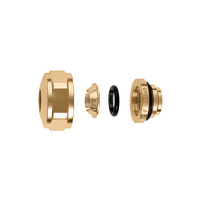 Złączka zaciskowa do rur miedzianych, mosiężnych, ze stali. Z uszczelką O-Ring 3/4-16