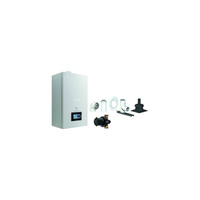 Pakiet - Kocioł gazowy jednofunkcyjny DE DIETRICH Virtuens Smart 24 kondensacyjny wiszący 3.3 - 26.1 kW + Zestaw powietrzno-spalinowy szachtowyBazowy PP/Alu fi 60/100 na fi 80 + Filtr magnetyczny XS90 A
