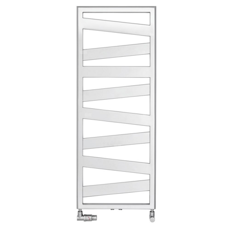 Grzejnik elektryczny ZEHNDER Kazeane 1686 x 600 mm, kolor biały, moc 750 W