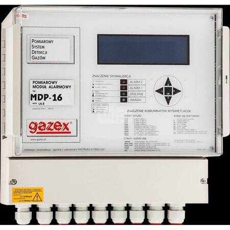 Moduł sterujący MDP-16/M, 16 wej., zasilanie 230V