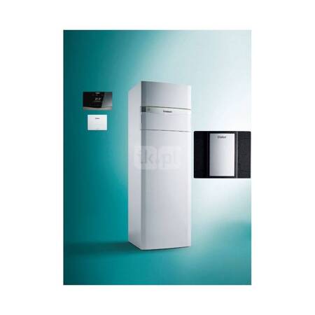 Pakiet systemowy OZE - Pompa ciepła gruntowa solanka-woda VAILLANT VWF 88/4 flexoCOMPACT 8.8 kW 400 V + Regulator sensoCOMFORT VRC 720 + Moduł chłodzenia pasywnego VWZ NC 11/4