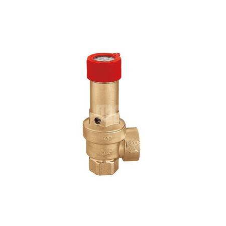 Zawór przelewowy CALEFFI mosiądz 1 bar gw x gw 1 1/4'' x 1 1/2''